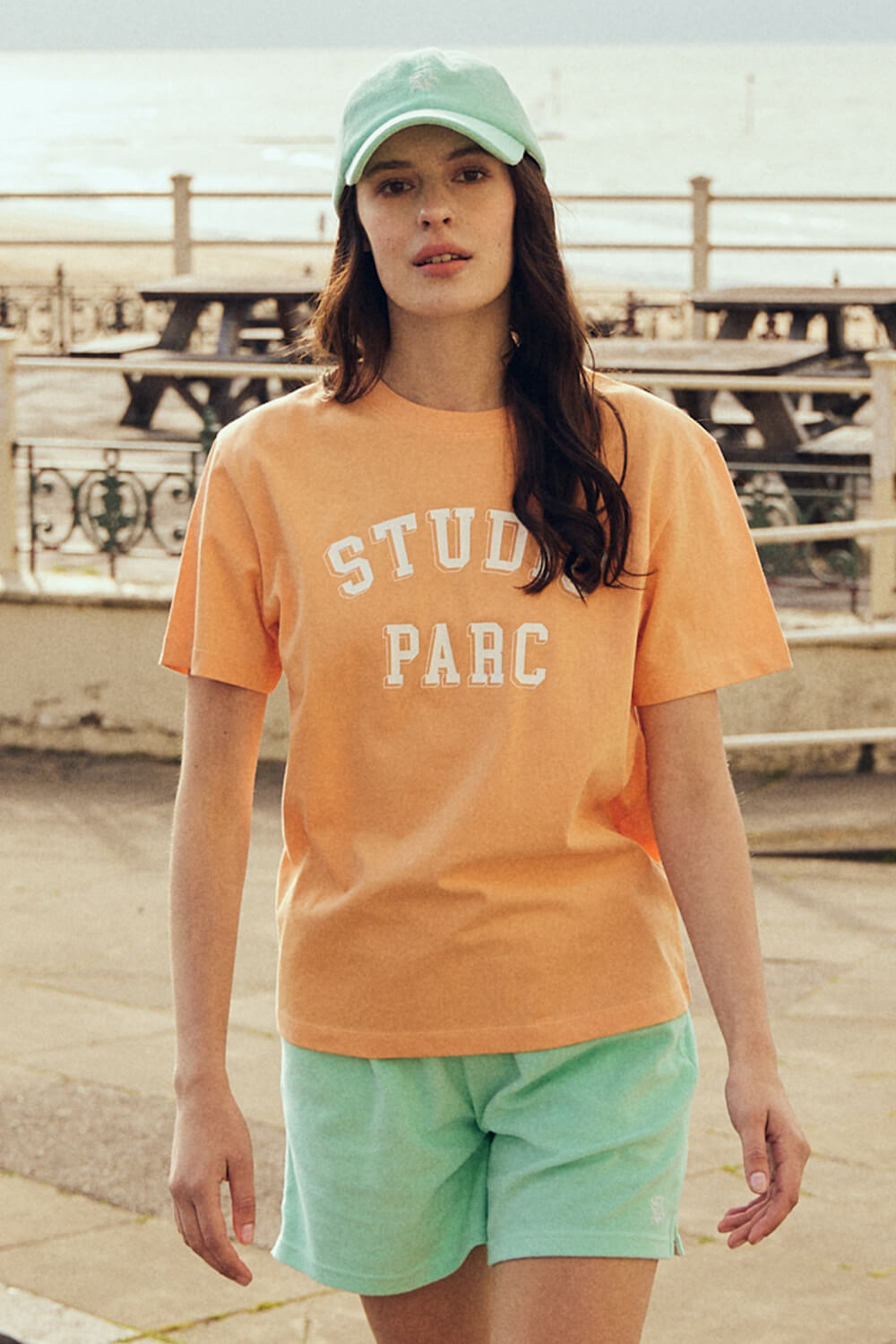 (UNI) Studio Parc T-Shirt_Orange