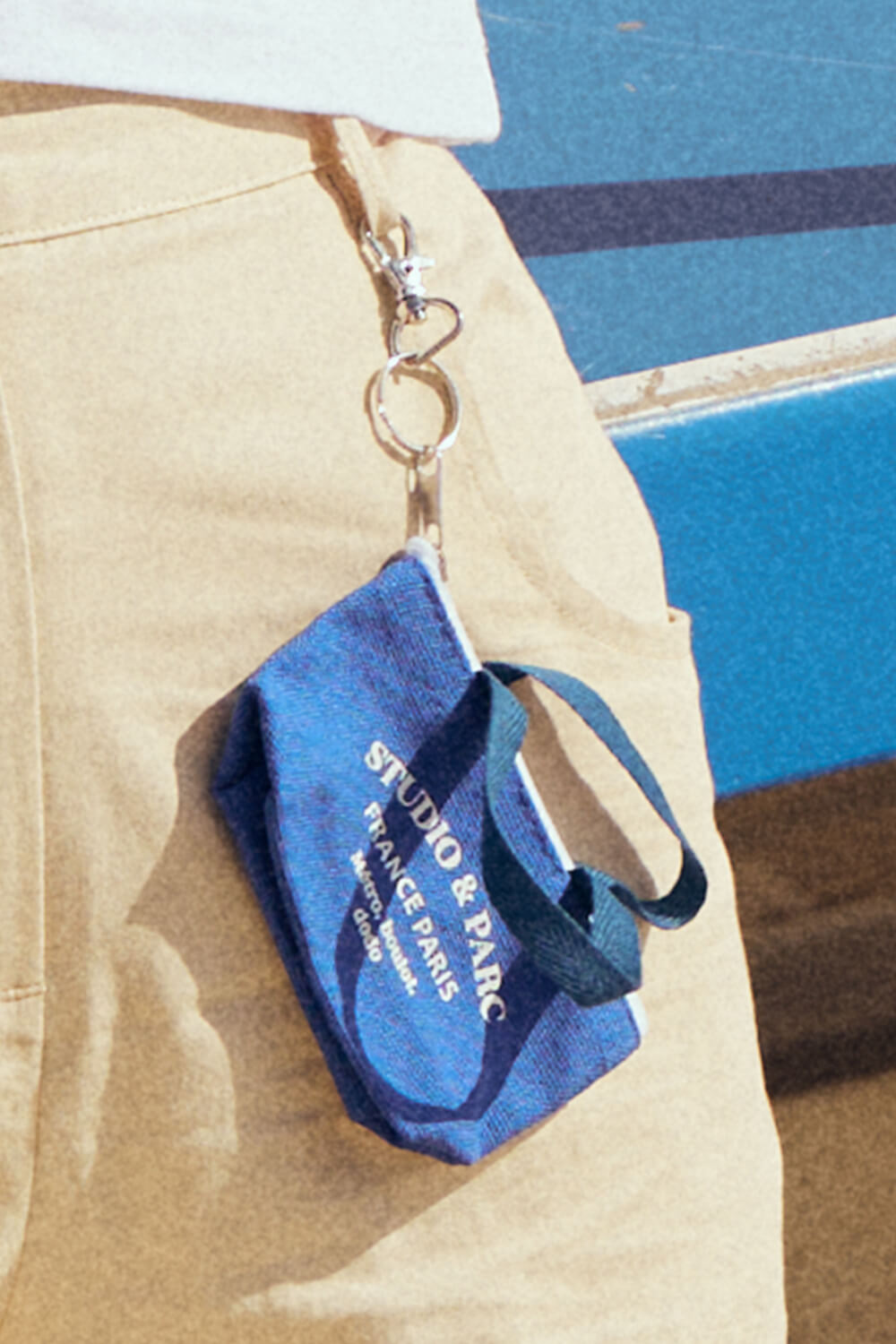 (UNI) Mini Keyring Mercantour Bag_Royal Blue